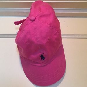 Polo Ralph Lauren Pink Baseball Hat